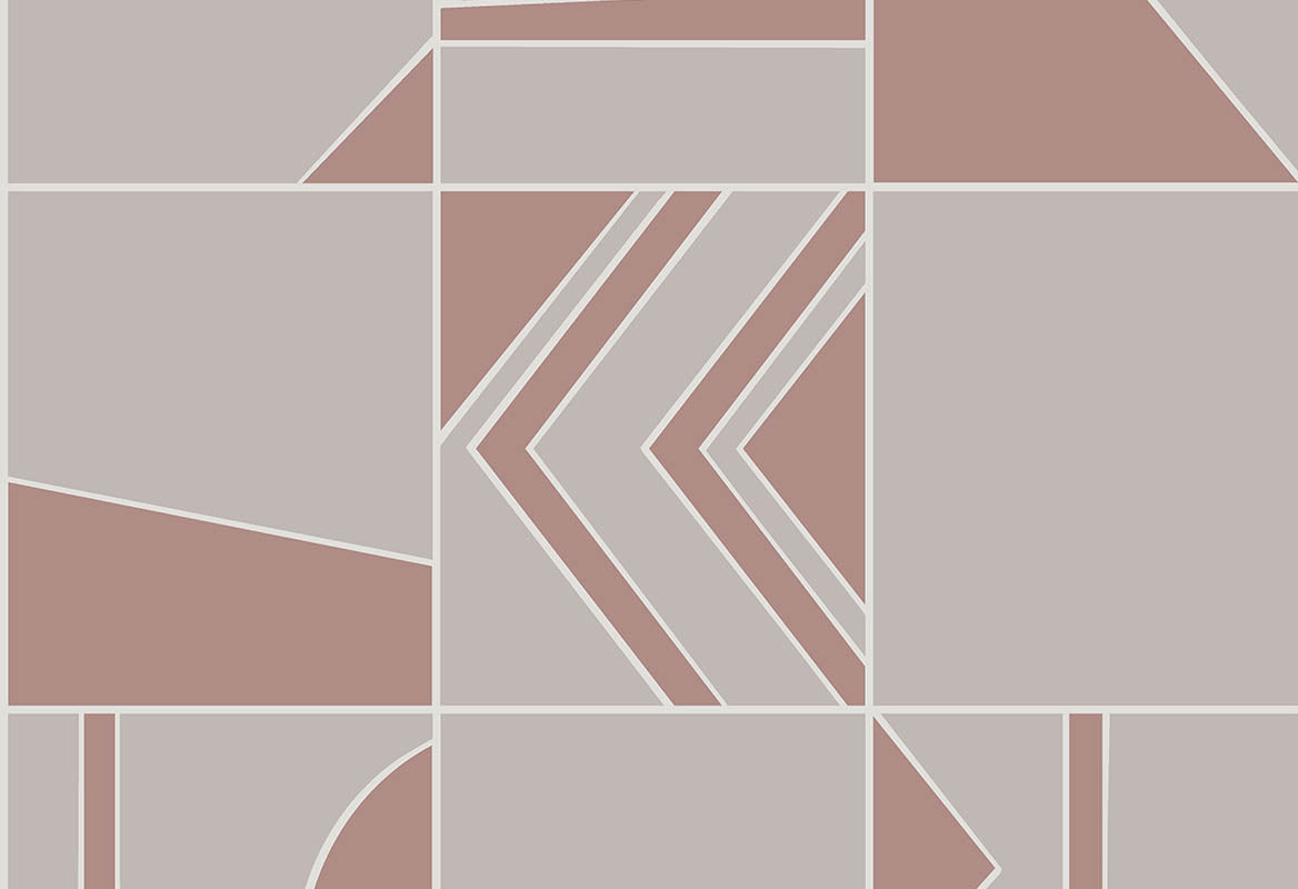 Tinted Tiles - Groove - Rose