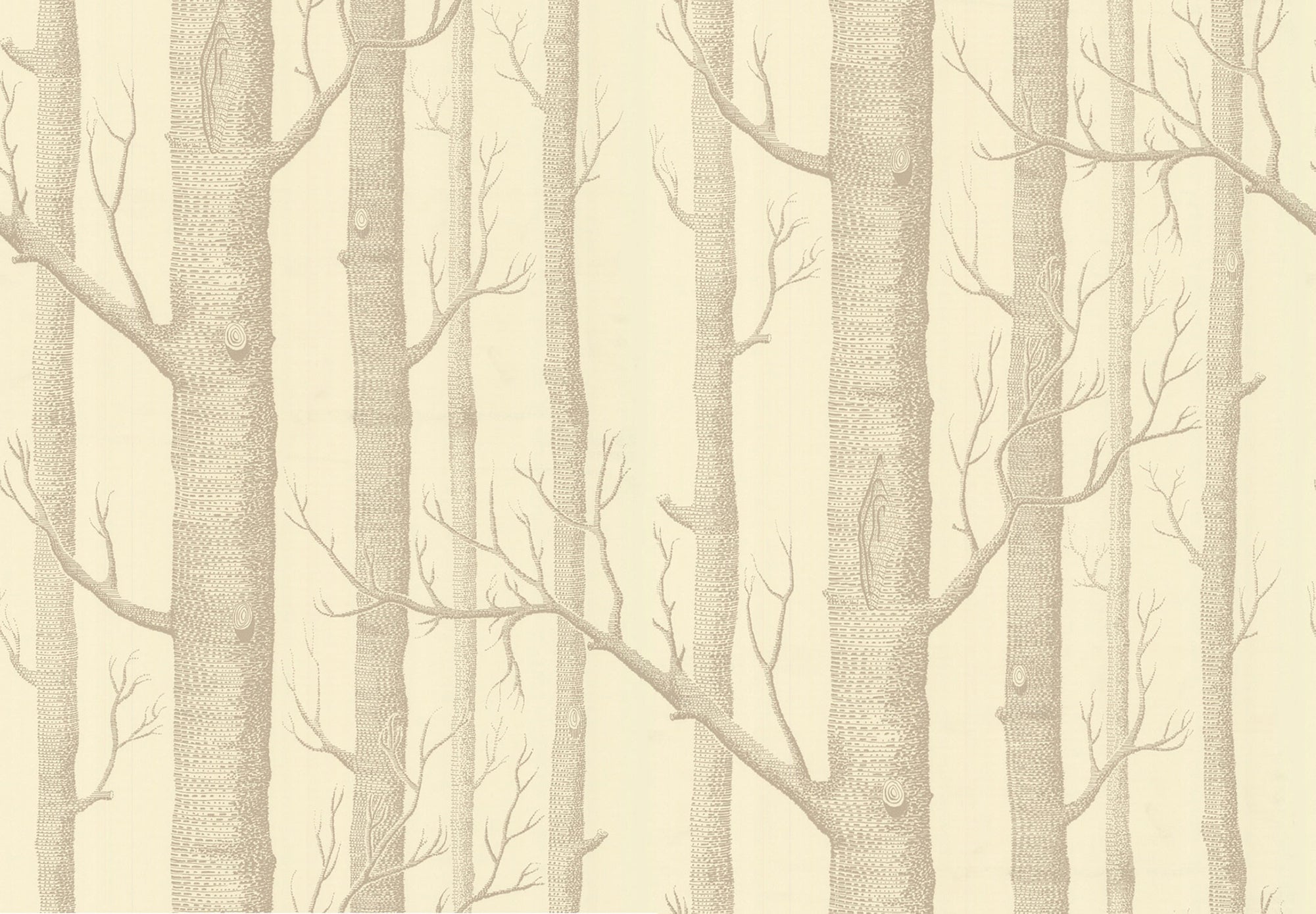 Woods - Linen on Cream