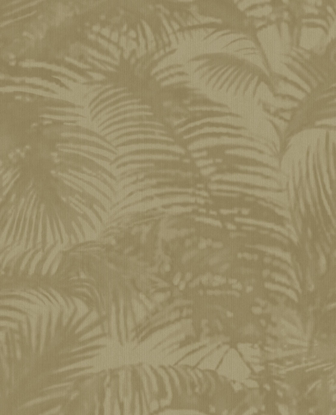 Blurry Palm Leaves - Mustard